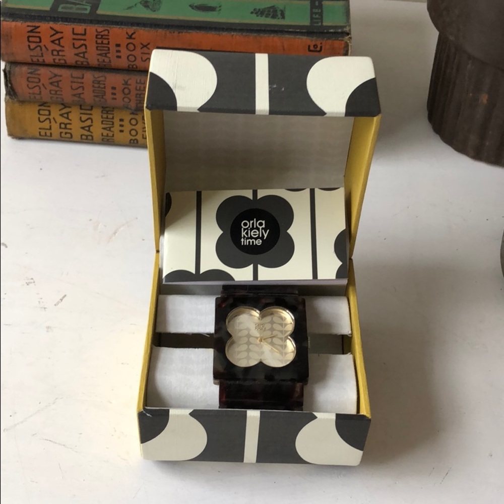 Orla Kiely watch with case
